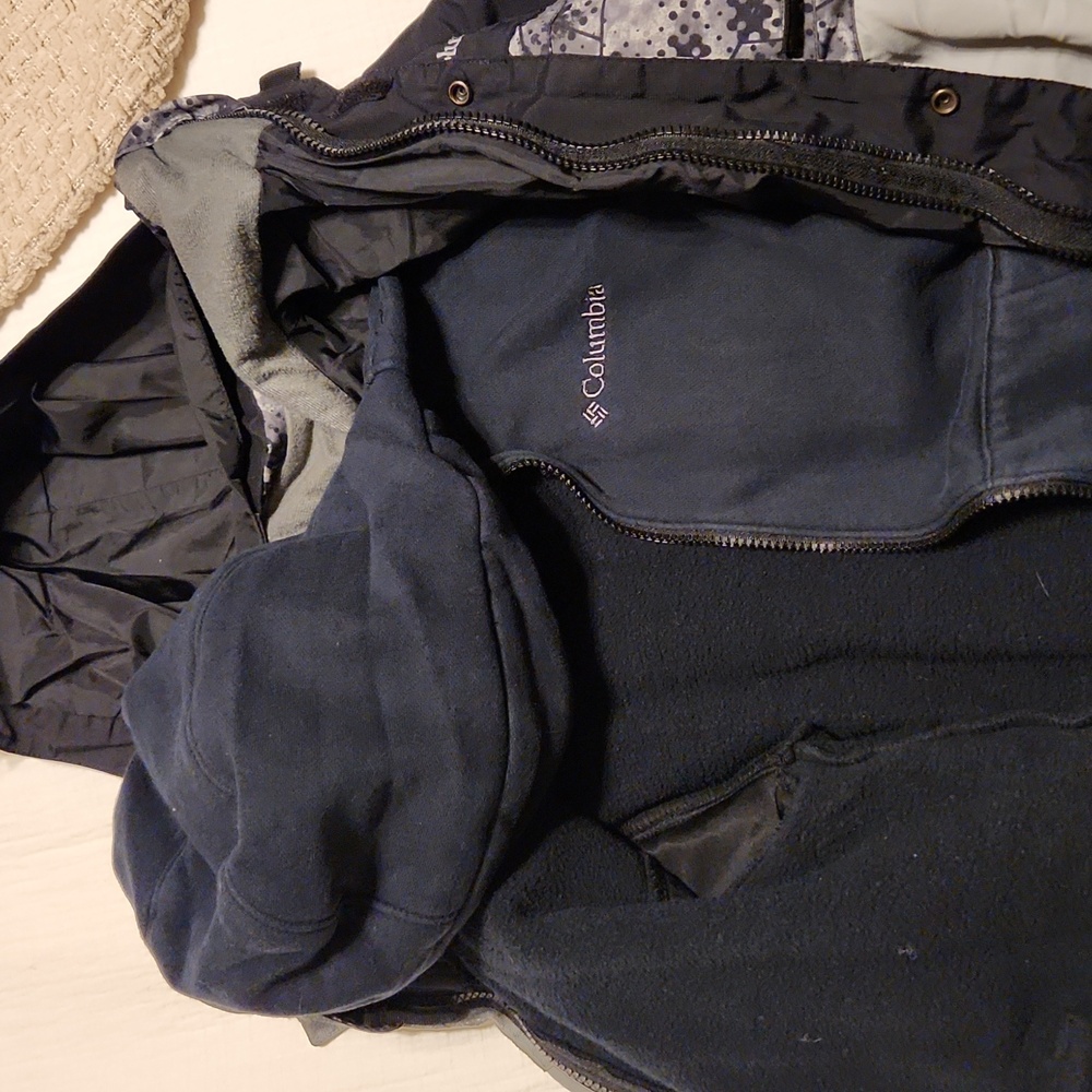 Columbia Kids Jacket - Black and Gray - Picture 4 of 8